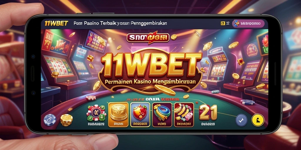 Screenshot gameplay 11WBET yang menampilkan suasana kasino yang mengesankan.