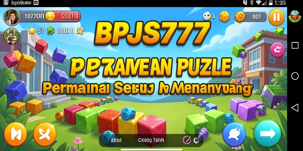 Screenshot gameplay BPJS777 menampilkan tantangan teka-teki yang seru.