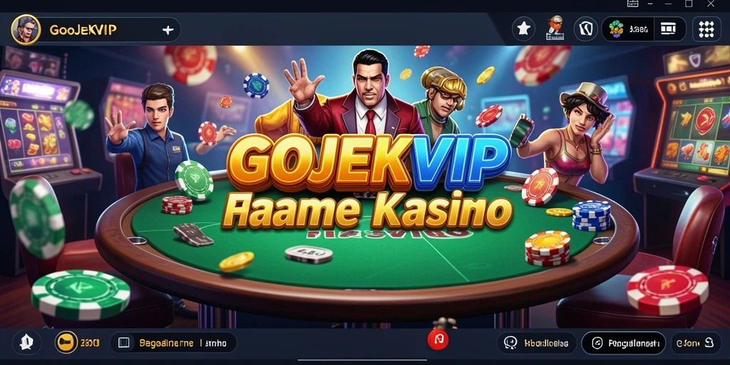 Screenshot gameplay GOJEKVIP menampilkan suasana seru permainan Kasino.