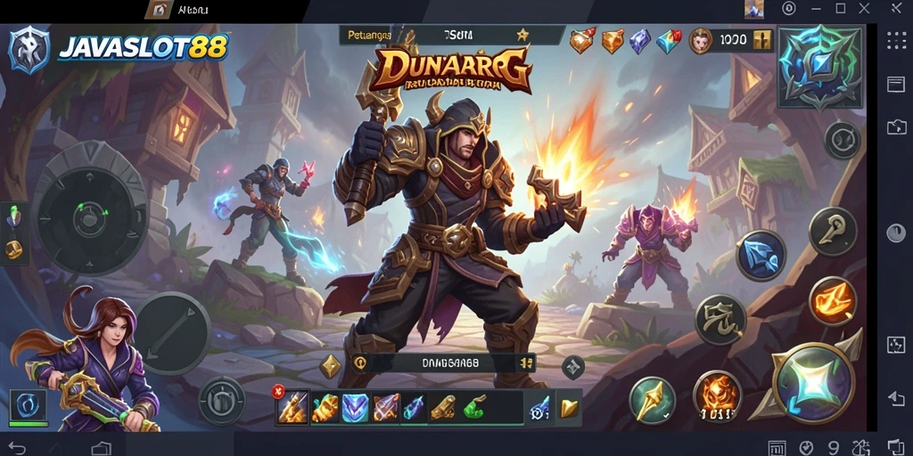 Gambar tangkapan layar dari gameplay menarik <strong>JAVASLOT88</strong>.