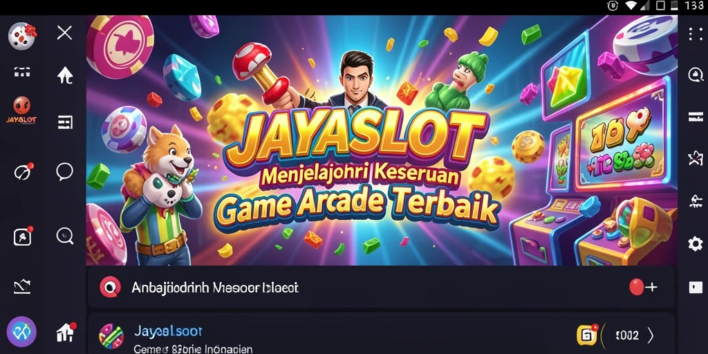 Tampilan gameplay seru dalam JAYASLOT dengan berbagai tantangan menarik.