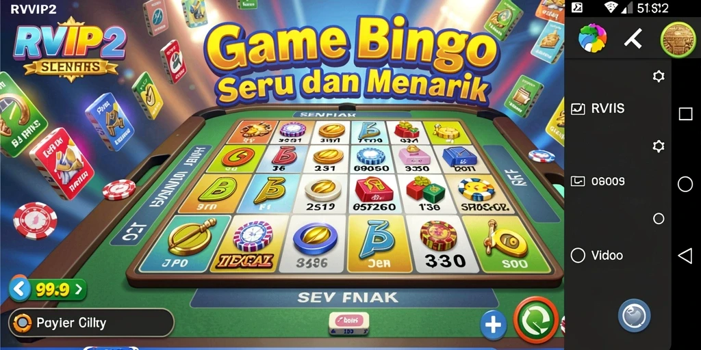 Tangkap momen seru bermain Bingo di RVIP2.