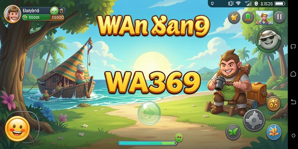 Tampilan gameplay WA369 yang cerah dan menarik.