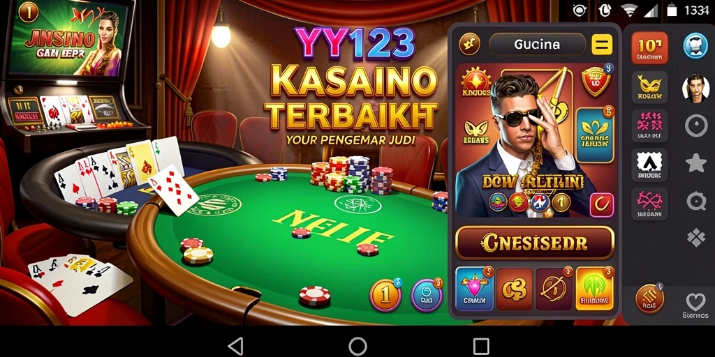 Tampilan gameplay menarik di YY123, menyajikan keseruan Kasino.